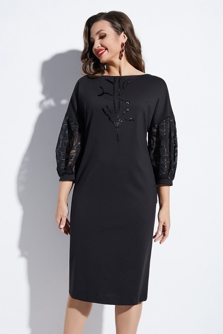 Платье Lissana 4637 черный размер 52-56 #2