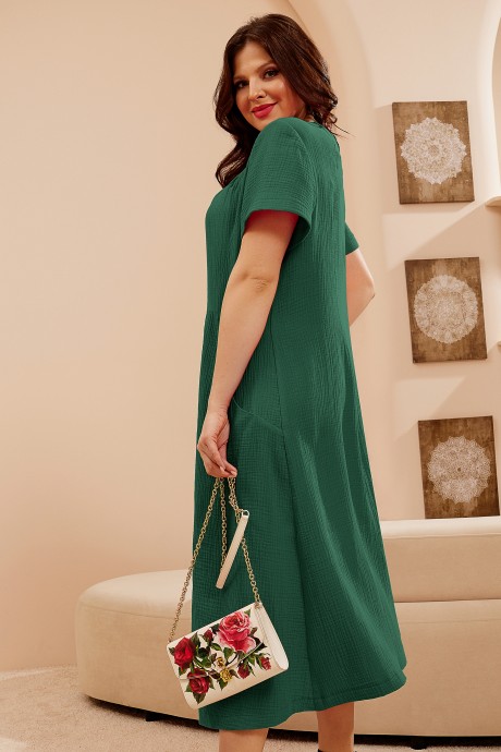 Платье Lissana 4651 зеленый размер 54-58 #5