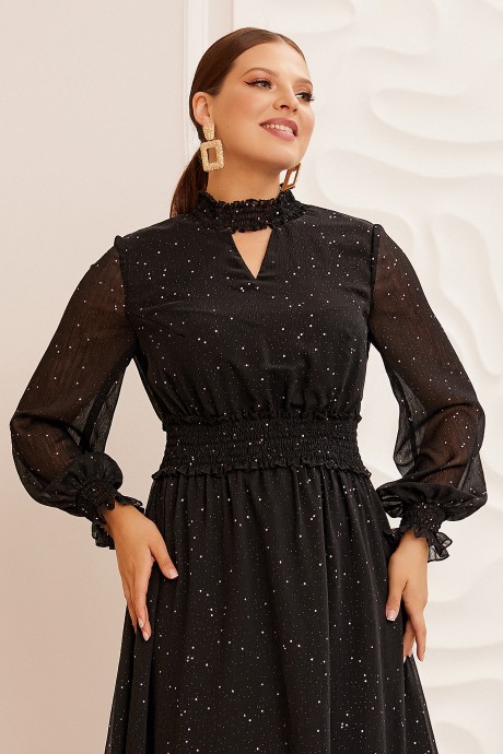 Платье Lissana 4772 черный размер 50-54 #2