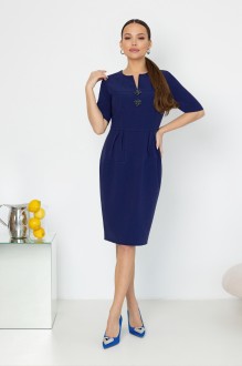 Вечернее платье Lissana 4830 синий #1