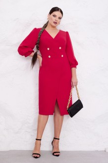 Вечернее платье Lissana 4841 красный #1