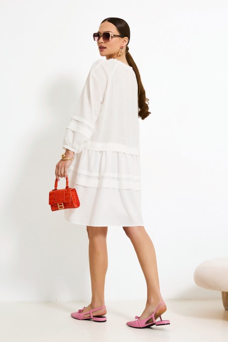 Платье Lissana 4920 белый размер 44-48 #7