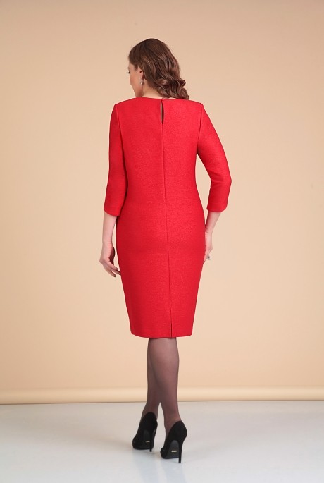 Вечернее платье Мишель Стиль 645 красный размер 54-58 #2