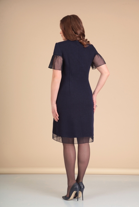 Вечернее платье Мишель Стиль 668 т. синий размер 46-50 #2