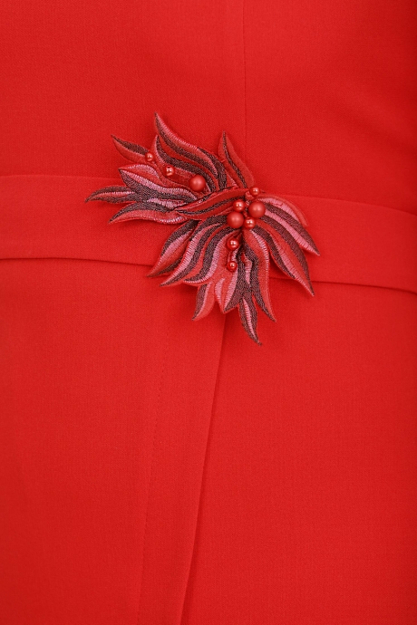 Вечернее платье Мишель Стиль 749 красный размер 48-52 #2