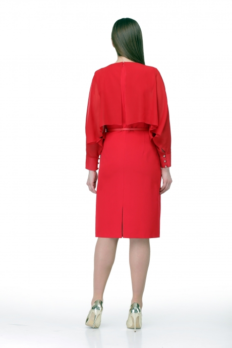 Вечернее платье Мишель Стиль 757 красный размер 48-52 #2