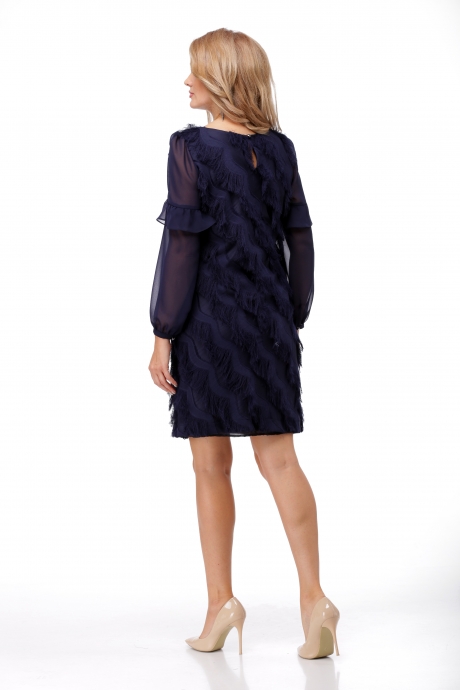 Вечернее платье Мишель Стиль 819 синий размер 44-48 #3
