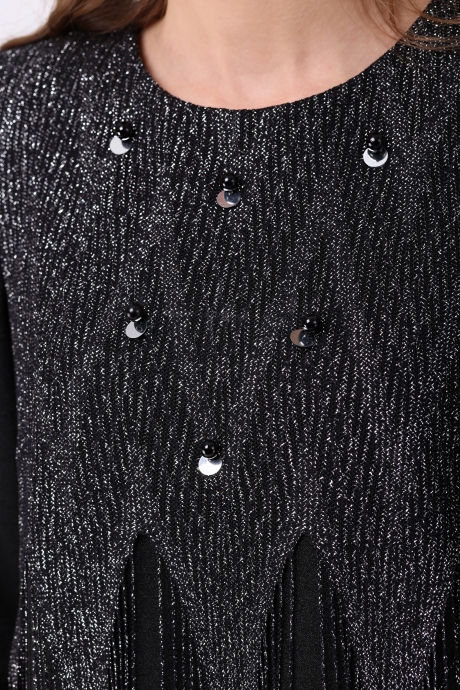 Вечернее платье Мишель Стиль 824 чёрный размер 44-48 #2
