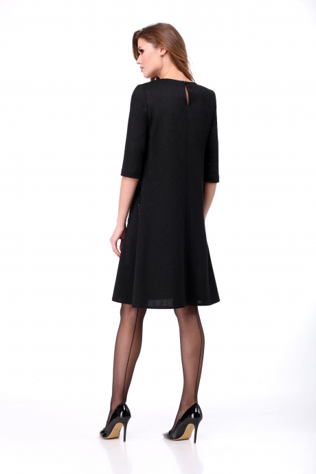 Вечернее платье Мишель Стиль 824 чёрный размер 44-48 #3