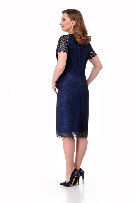 Вечернее платье Мишель Стиль 916 синий размер 50-54 #2