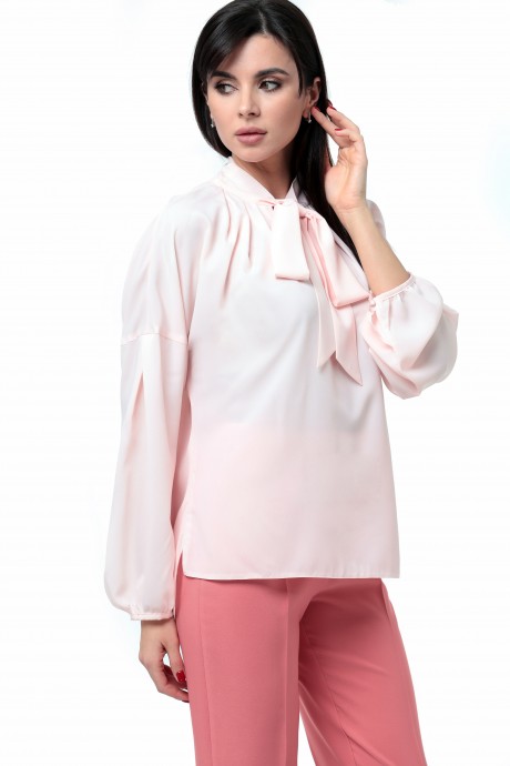 Блузка Мишель Стиль 930 Б розовый размер 44-48 #1