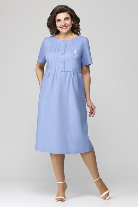 Платье Мишель Стиль 1115-1 голубой размер 56-60 #1