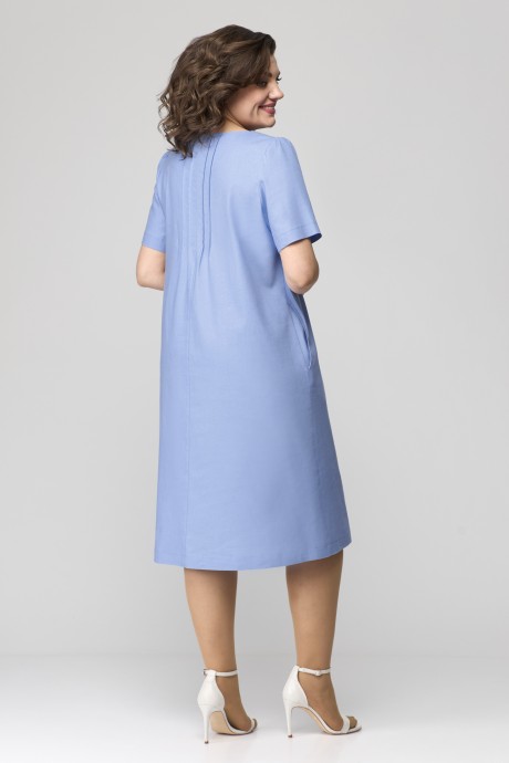 Платье Мишель Стиль 1115-1 голубой размер 56-60 #5