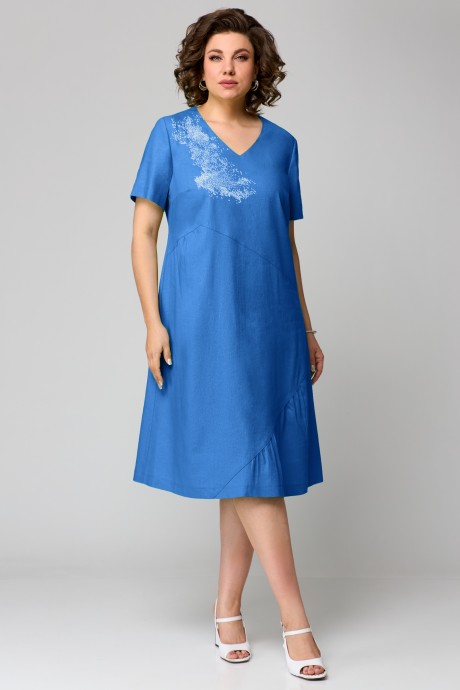 Платье Мишель Стиль 1196 синий размер 54-58 #1
