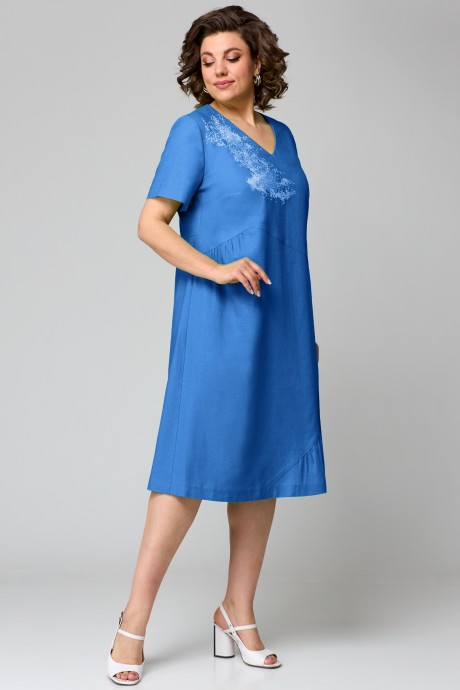 Платье Мишель Стиль 1196 синий размер 54-58 #3