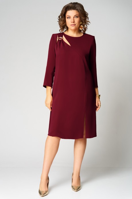 Вечернее платье Мишель Стиль 1337 винный размер 50-54 #3