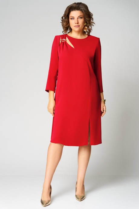 Вечернее платье Мишель Стиль 1337 красный размер 50-54 #3