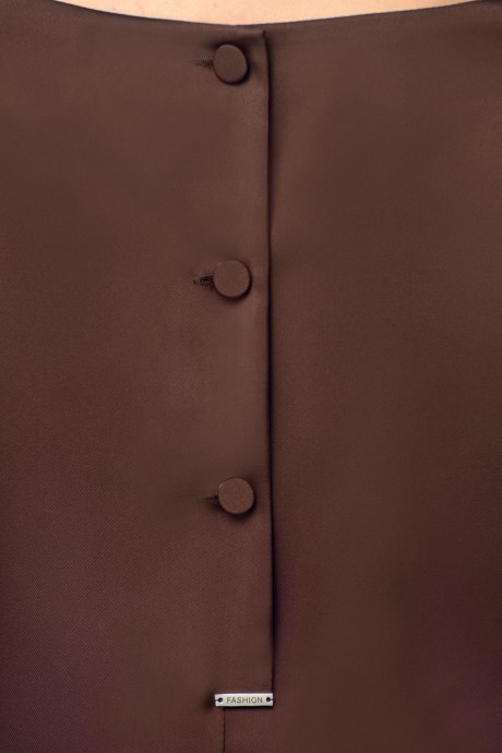 Костюм/комплект Мишель Стиль 1160 -1 горький шоколад размер 46-50 #4