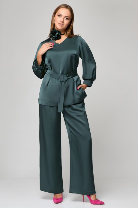 Костюм/комплект Мишель Стиль 1160 -1 изумруд размер 46-50 #2