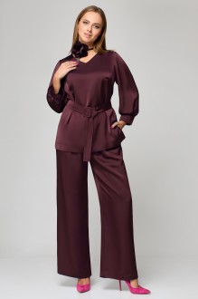 Костюм/комплект Мишель Стиль 1160 -1 винный #1