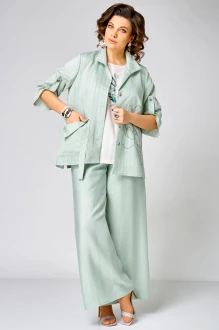 Брючный костюм Мишель Стиль 1355 мятный