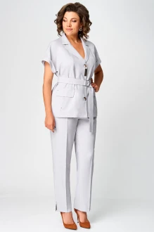Брючный костюм Мишель Стиль 1279 -1 серый
