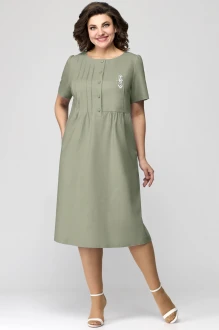 Платье Мишель Стиль 1115 -2 оливковое