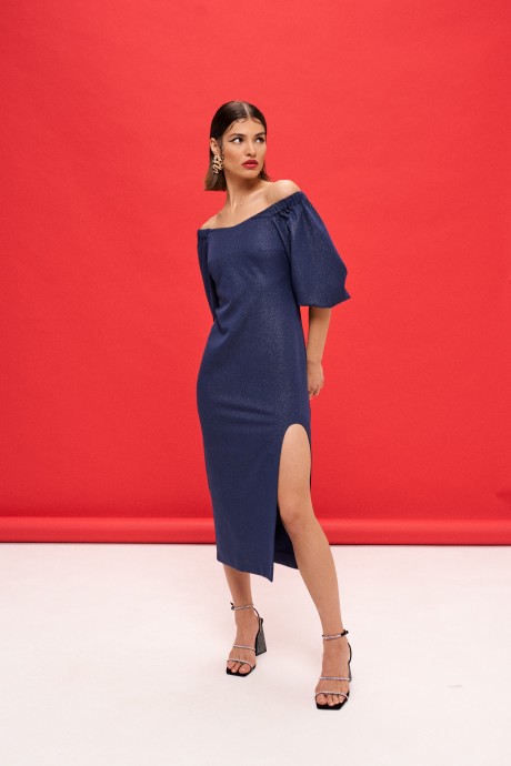 Вечернее платье Vizanti 9360 синий размер 42-48 #1