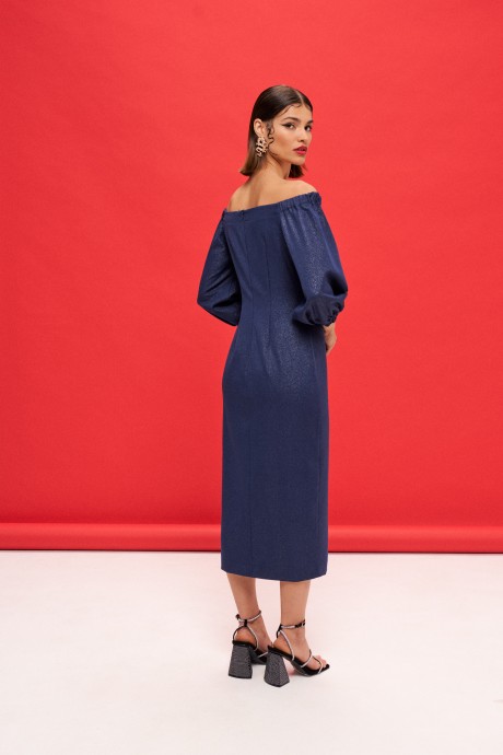 Вечернее платье Vizanti 9360 синий размер 42-48 #6