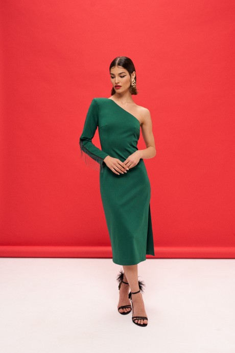 Вечернее платье Vizanti 9388 зеленый размер 42-48 #2