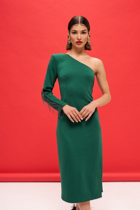 Вечернее платье Vizanti 9388 зеленый размер 42-48 #4
