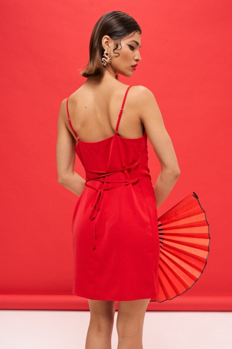 Вечернее платье Vizanti 9390 красный размер 42-46 #7