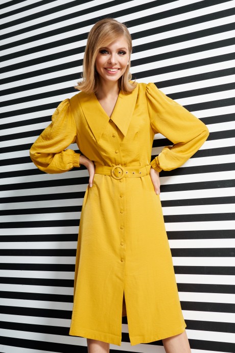 Платье Vizanti 9318 желтый размер 42-52 #2