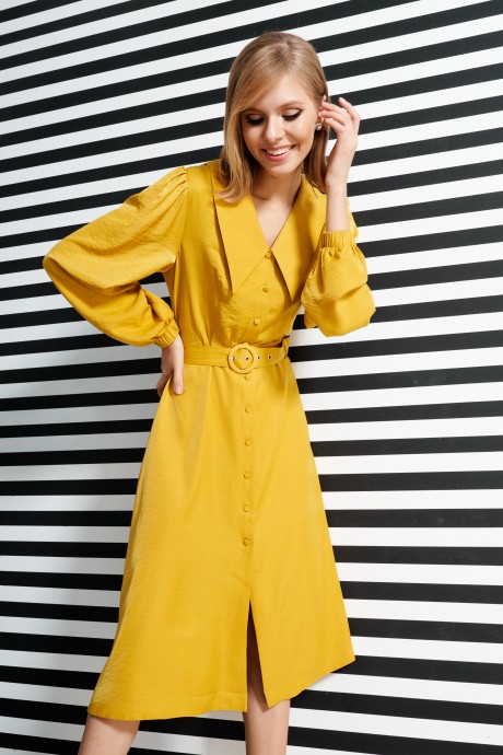 Платье Vizanti 9318 желтый размер 42-52 #3