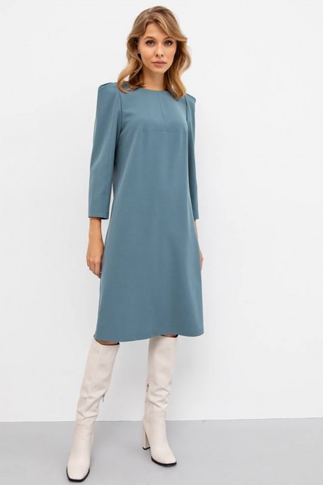 Платье Vizanti 9350 серо-голубой размер 42-44 #1