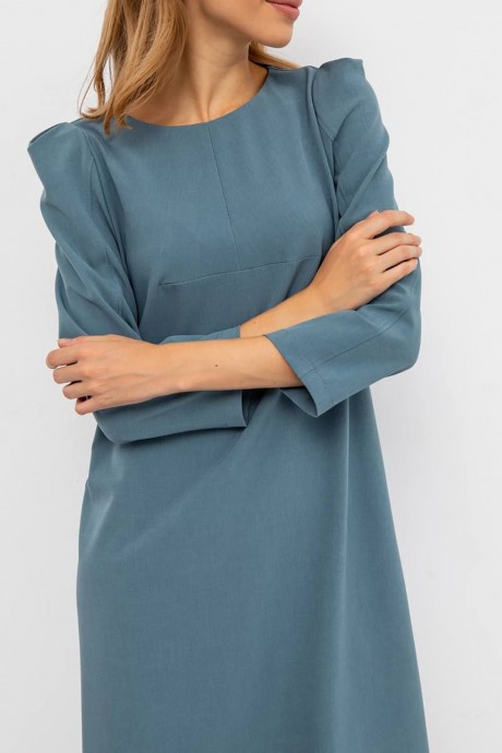 Платье Vizanti 9350 серо-голубой размер 42-44 #2