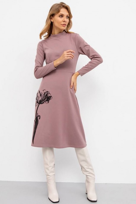 Платье Vizanti 9317 пепельно-розовый размер 42-50 #2