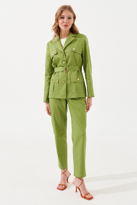 Жакет (пиджак) Vizanti 9167 зеленый размер 42-50 #2