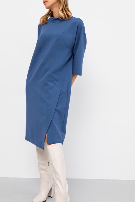Платье Vizanti 9349 синий размер 52-54 #2