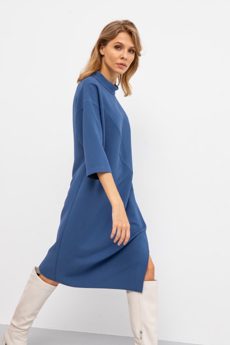 Платье Vizanti 9349 синий размер 52-54 #3