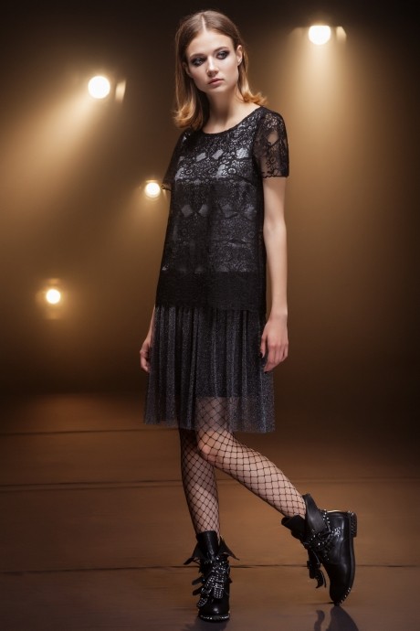 Вечернее платье Nova Line 5677 черный размер 42-48 #1