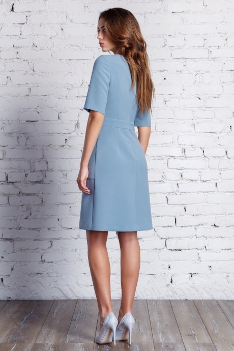 Платье Nova Line 5688 голубой размер 42-48 #2
