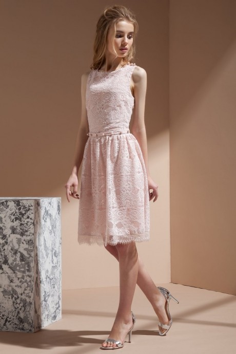 Вечернее платье Nova Line 5719 розовый размер 42-46 #1