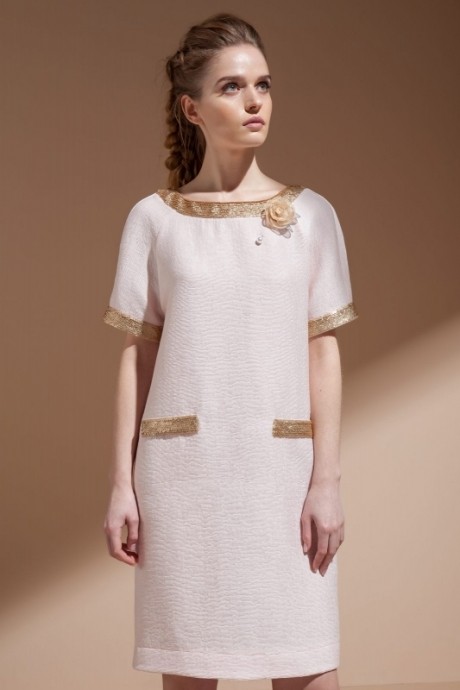 Вечернее платье Nova Line 5701 розовый размер 44-50 #1