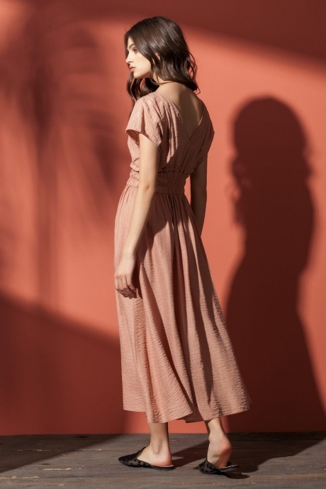 Платье Nova Line 5819 розовый размер 42-48 #2