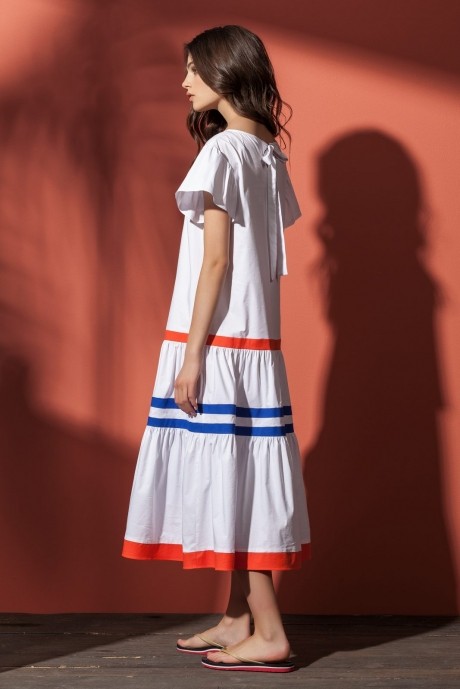 Платье Nova Line 5783 белый размер 42-48 #2