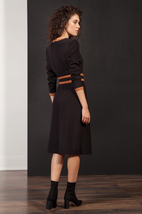 Платье Nova Line 5898 черный размер 42-52 #2
