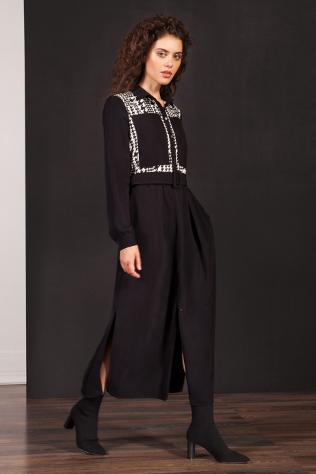 Платье Nova Line 5883 черный размер 42-50 #1