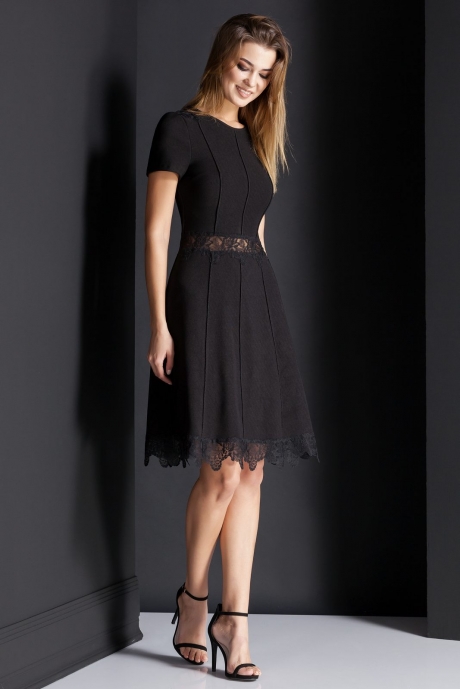 Вечернее платье Nova Line 5916 черный размер 42-50 #1