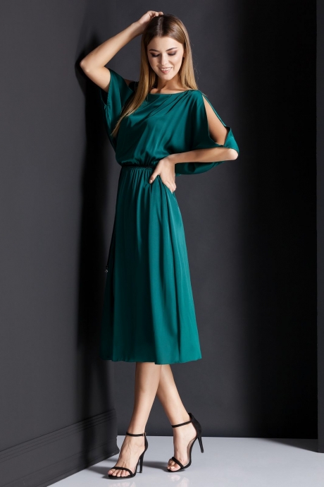 Вечернее платье Nova Line 5968 зеленый размер 42-50 #1